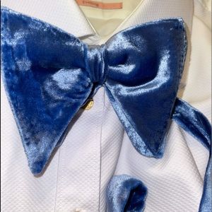 Hand made over stuffed “Tom Ford style” bow tie